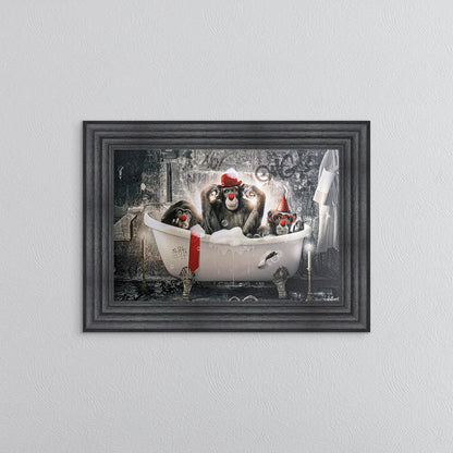 Monkey Wash Framed Wall Art
