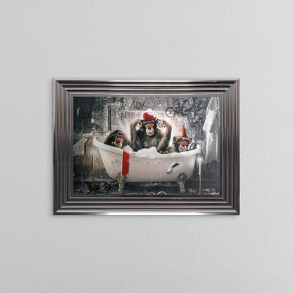 Monkey Wash Framed Wall Art