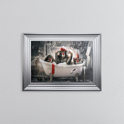 Monkey Wash Framed Wall Art