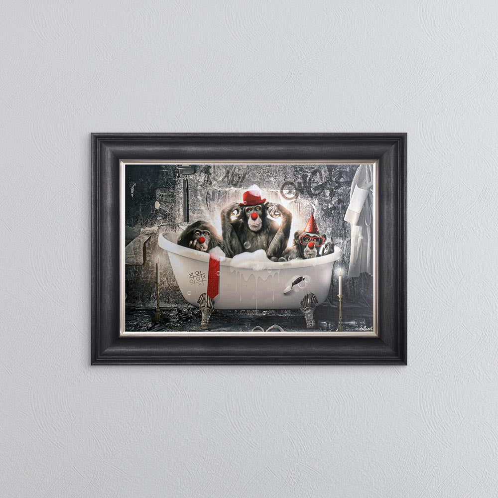 Monkey Wash Framed Wall Art