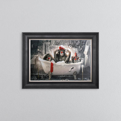 Monkey Wash Framed Wall Art
