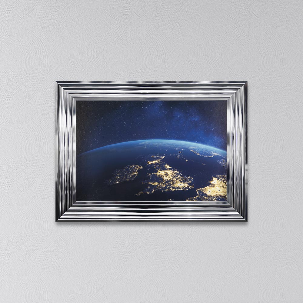 UK From Above Framed Wall Art