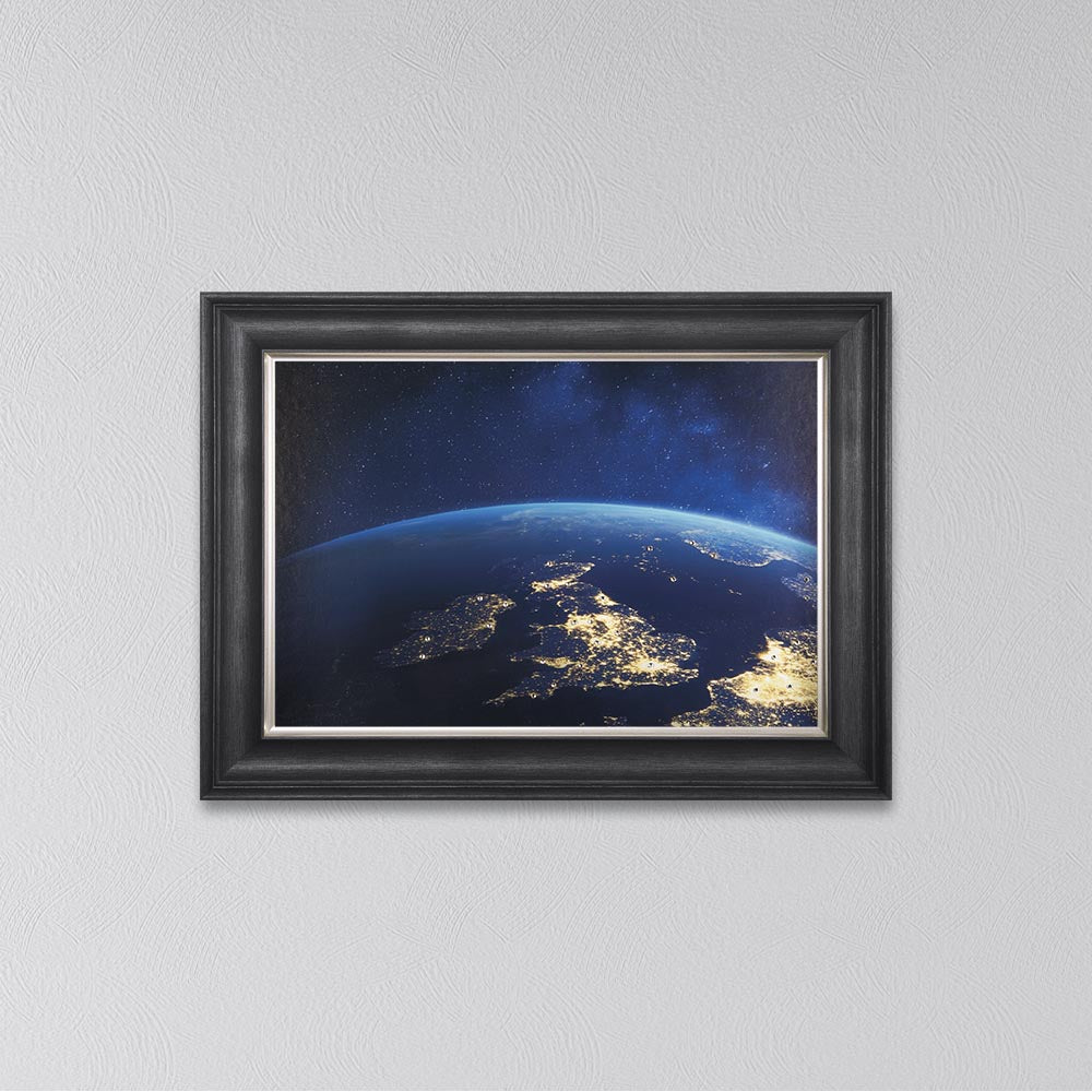 UK From Above Framed Wall Art
