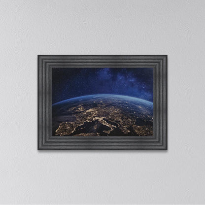 World From Above Framed Wall Art