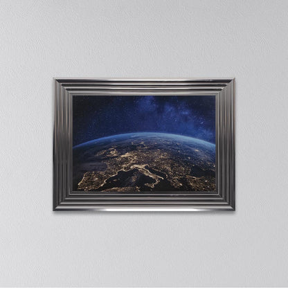 World From Above Framed Wall Art