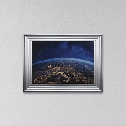 World From Above Framed Wall Art