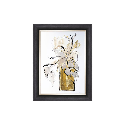 Gilded Vase 2 Framed Wall Art