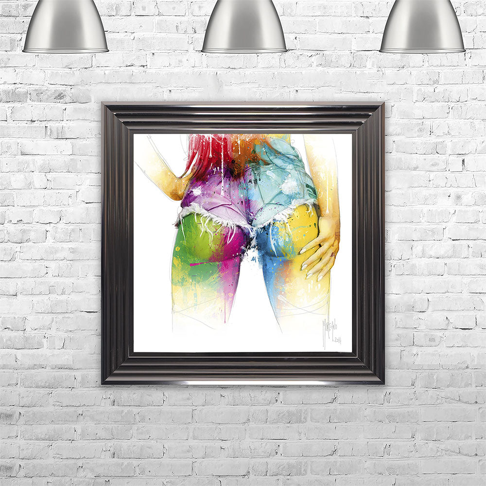 Bum Framed Wall Art