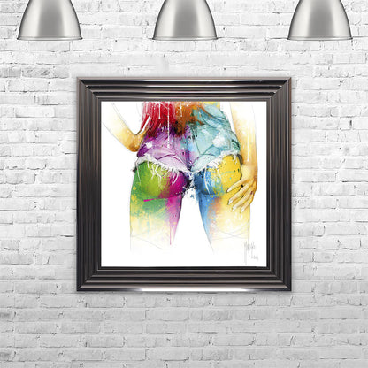 Bum Framed Wall Art