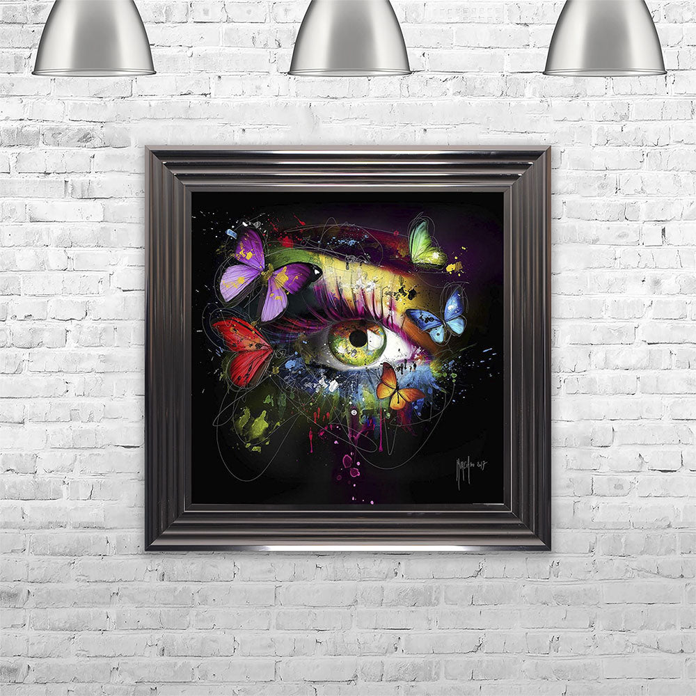 Butterfly Eye Framed Wall Art