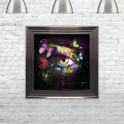 Butterfly Eye Framed Wall Art