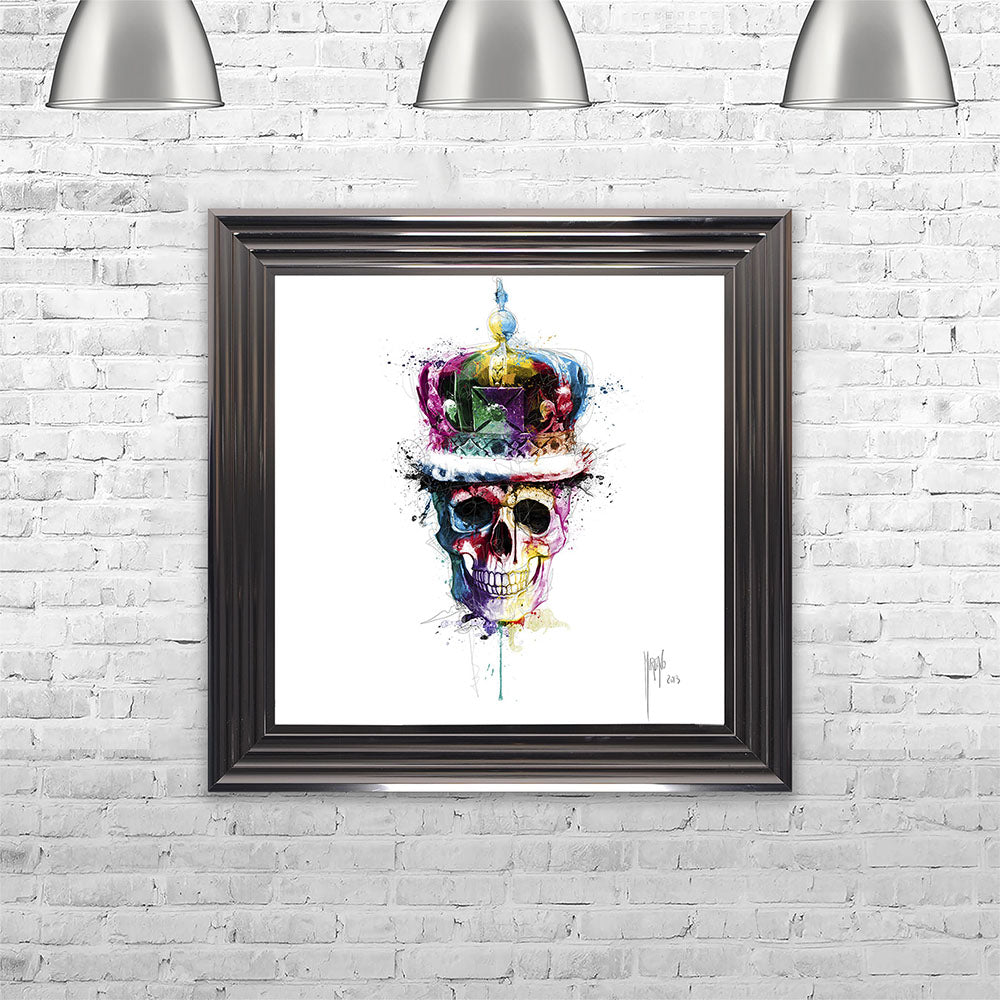 God Save The Queen Framed Wall Art