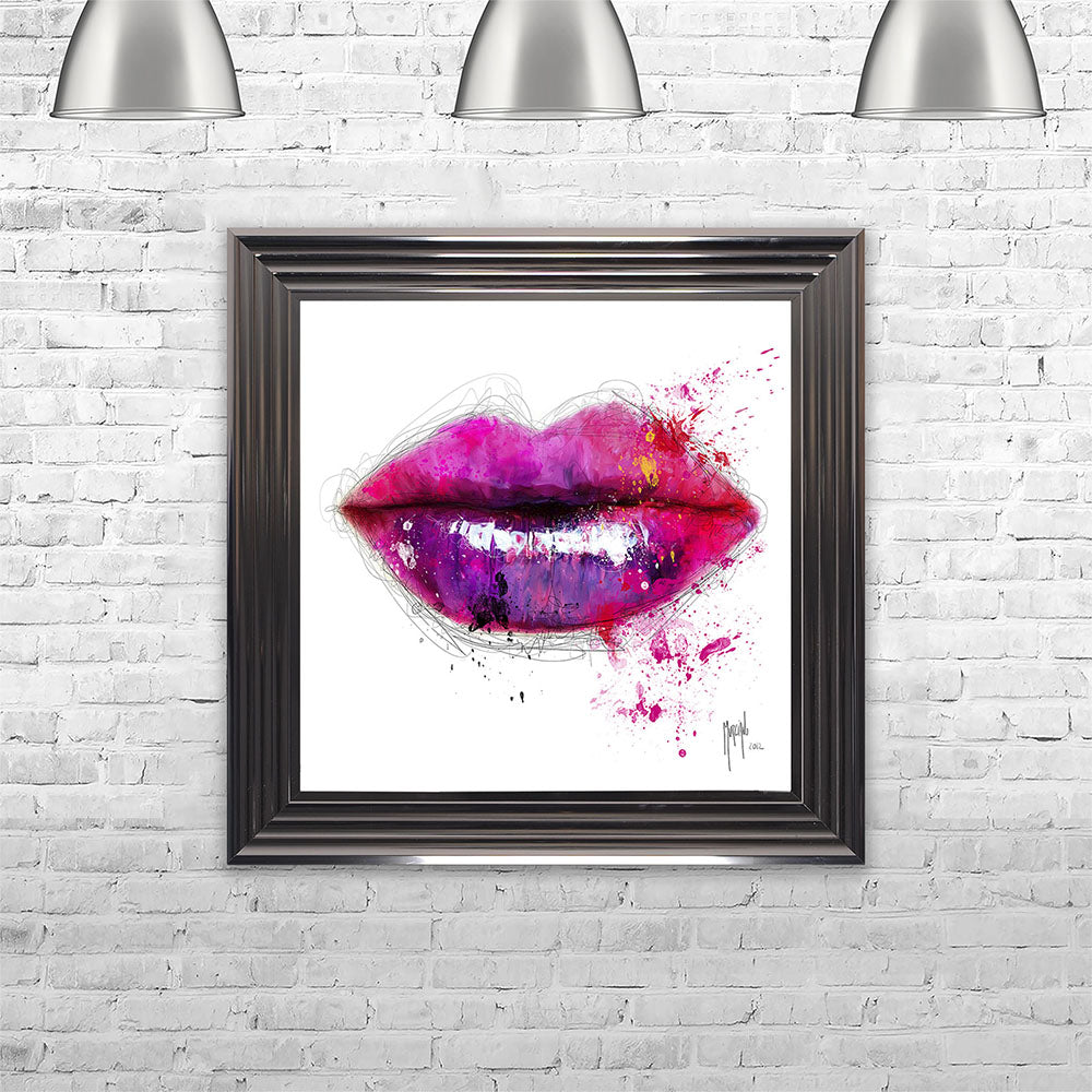 Colours Of Kiss Framed Wall Art