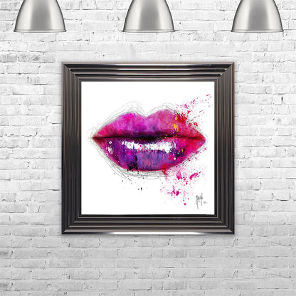 Colours Of Kiss Framed Wall Art