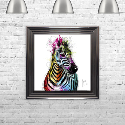 Zebra Framed Wall Art