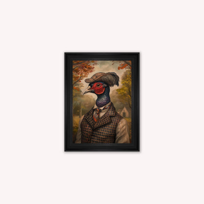 Gentrified Country Pheasant Framed Wall Art