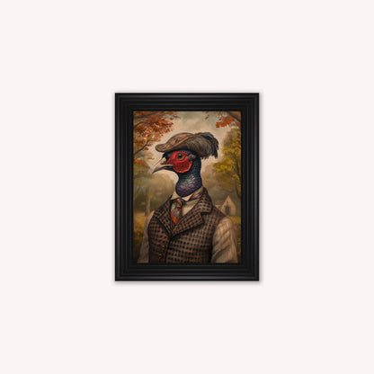 Gentrified Country Pheasant Framed Wall Art
