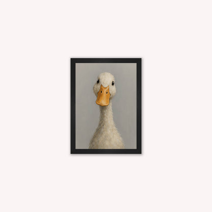 Curious Duck Colour Framed Wall Art
