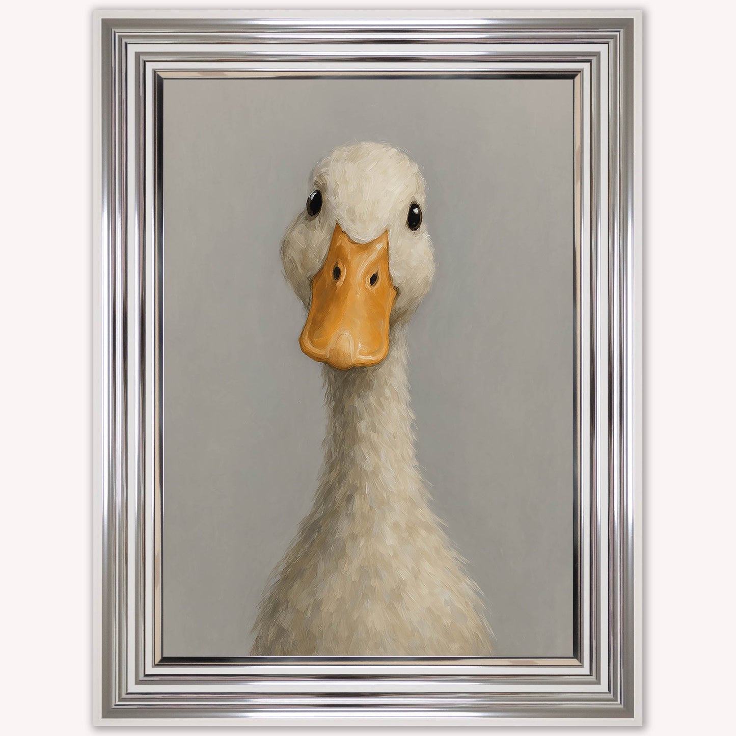 Curious Duck Colour Framed Wall Art