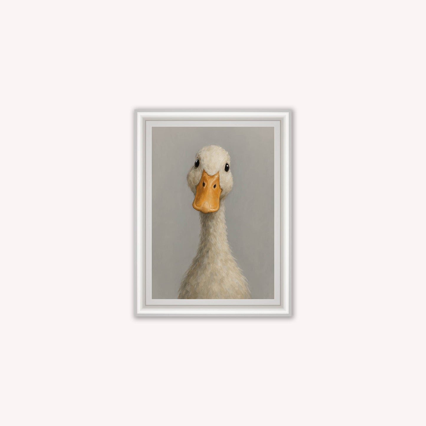 Curious Duck Colour Framed Wall Art