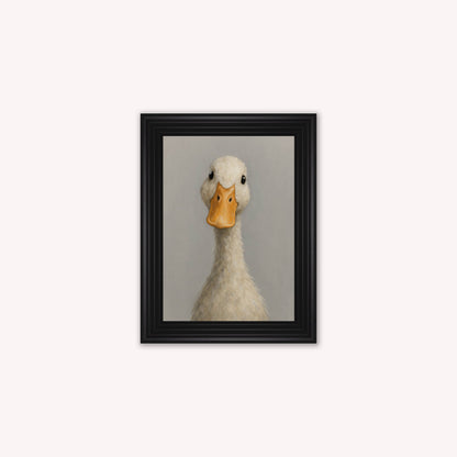 Curious Duck Colour Framed Wall Art