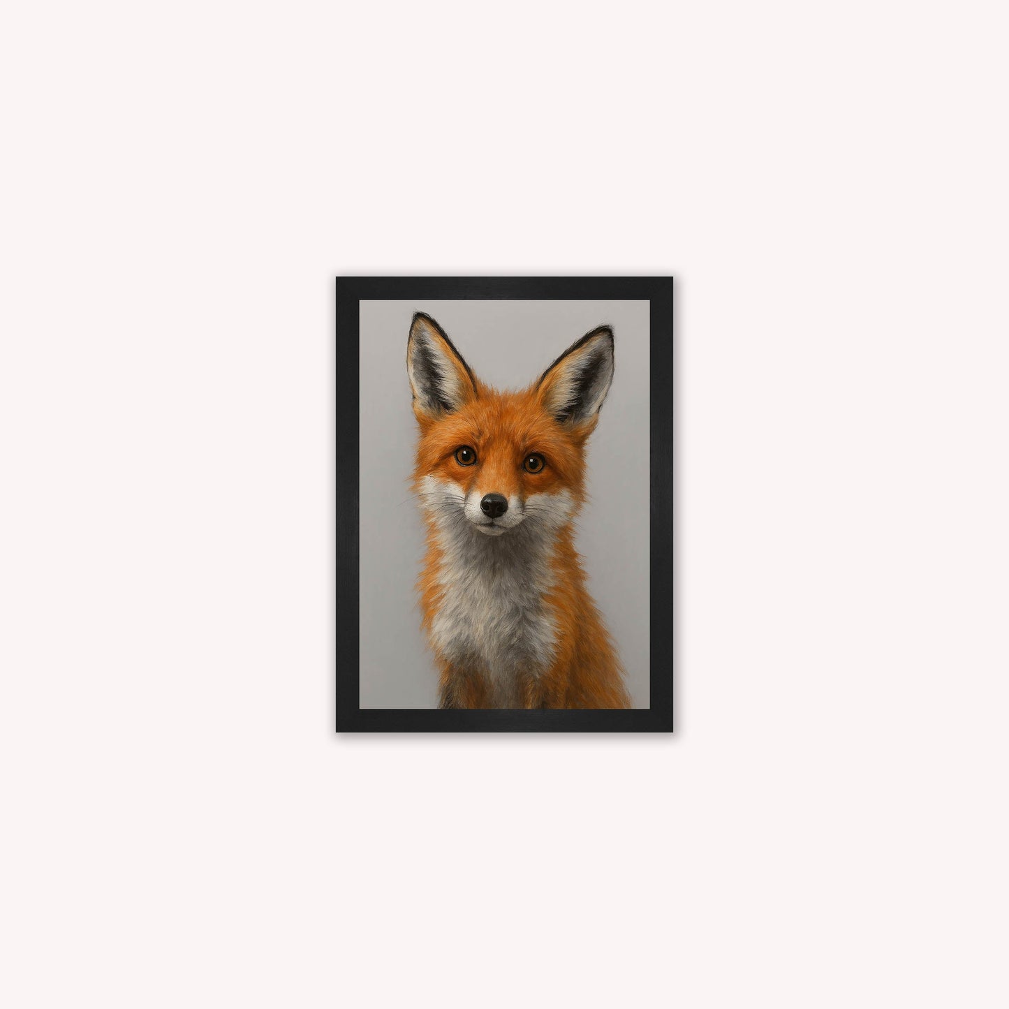 Curious Fox 2 Framed Wall Art