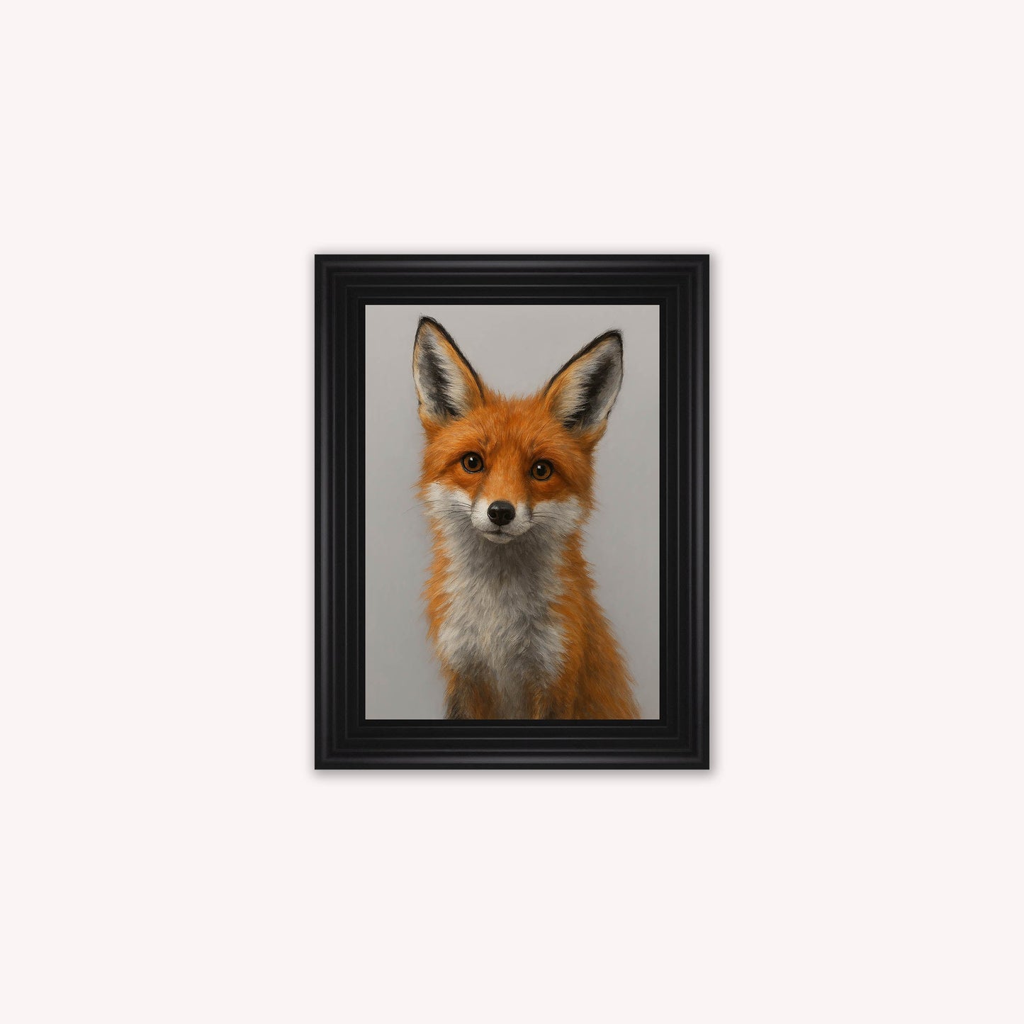 Curious Fox 2 Framed Wall Art