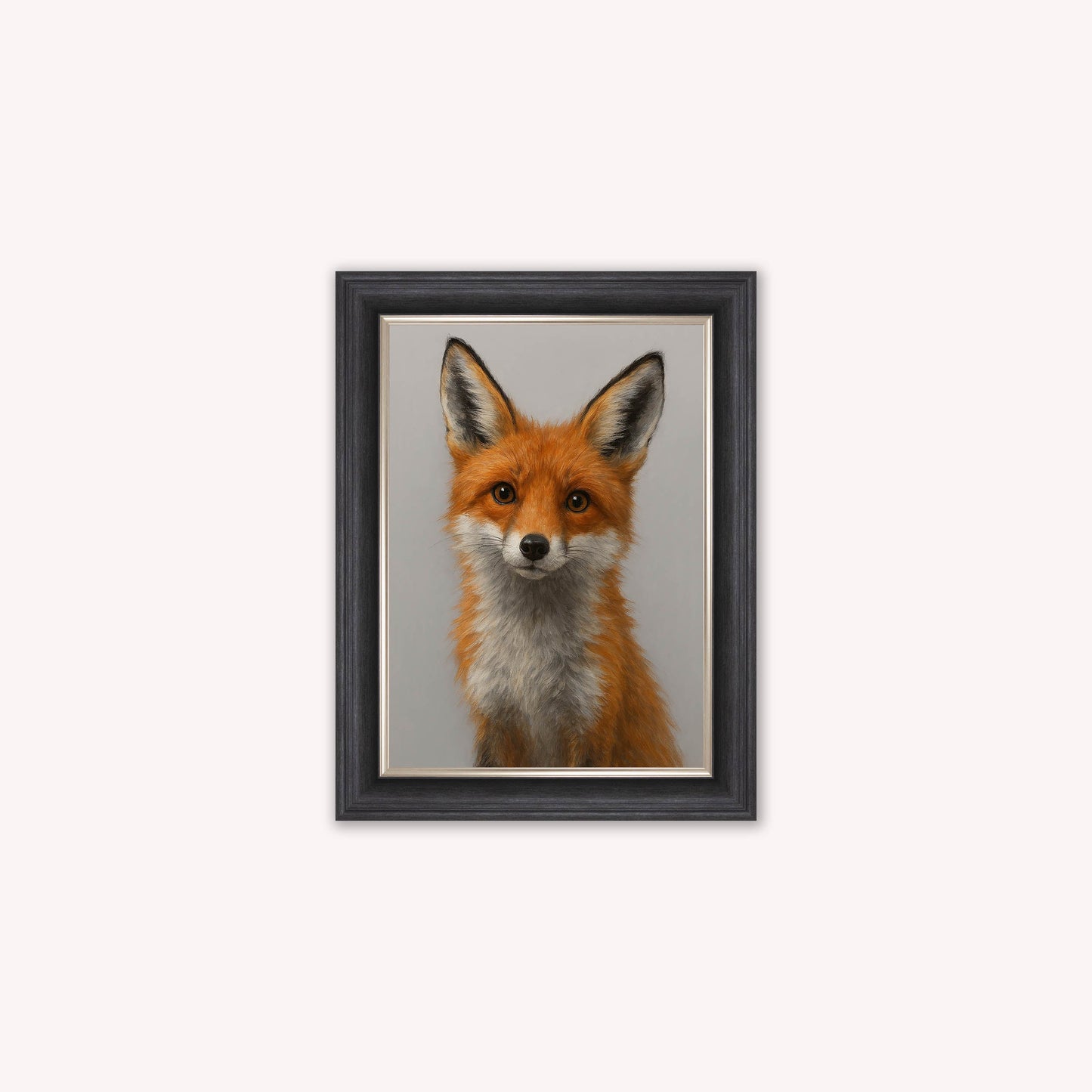 Curious Fox 2 Framed Wall Art