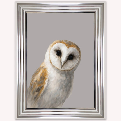 Curious Owl Framed Wall Art