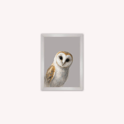 Curious Owl Framed Wall Art
