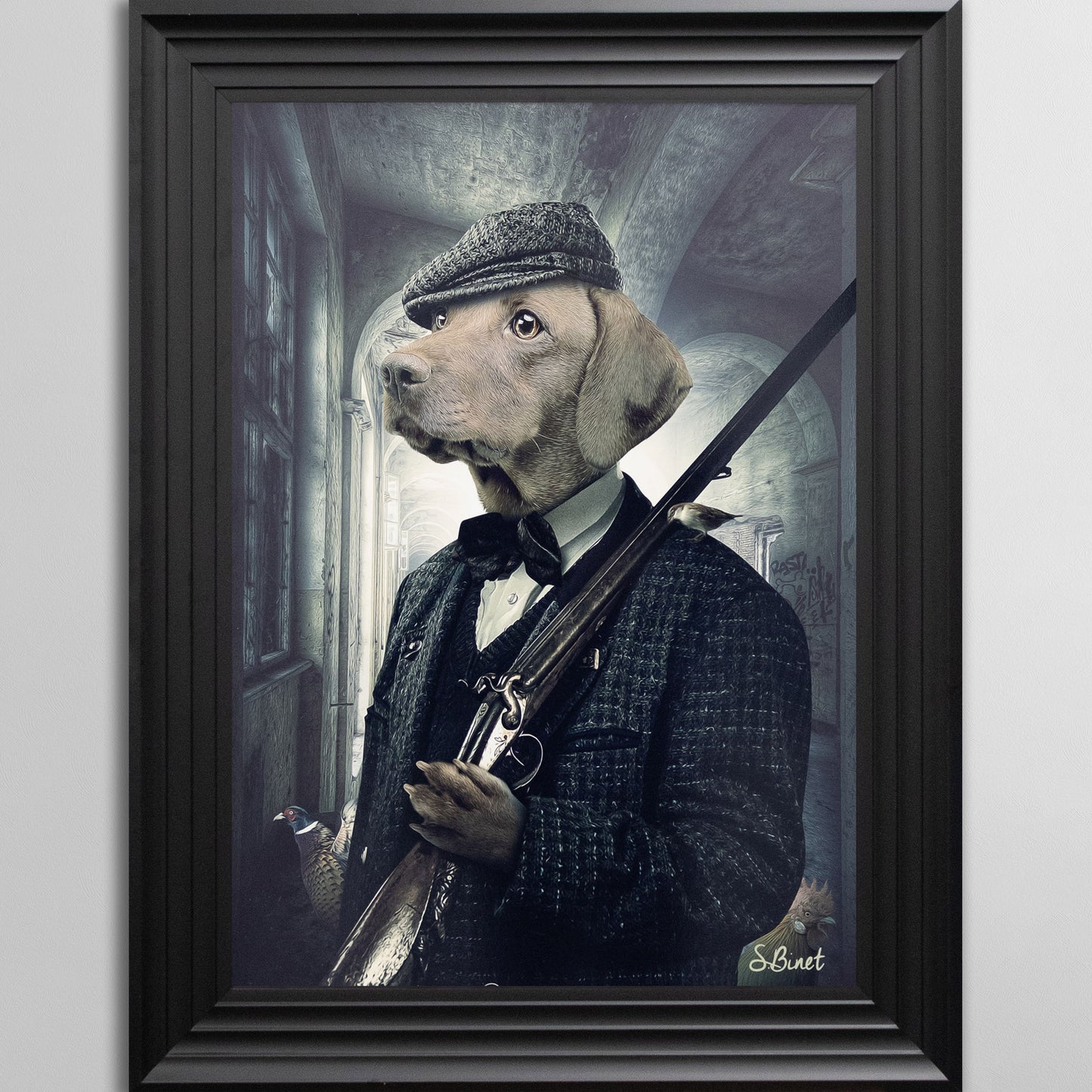 Chasseur by Sylvain Binet Framed Wall Art