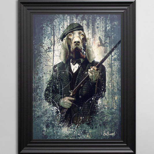 Braque Allemand by Sylvain Binet Framed Wall Art