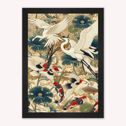 Luxury Velvet Art Print - Orient 1 Framed Wall Art