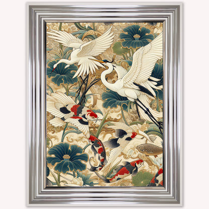Luxury Velvet Art Print - Orient 1 Framed Wall Art