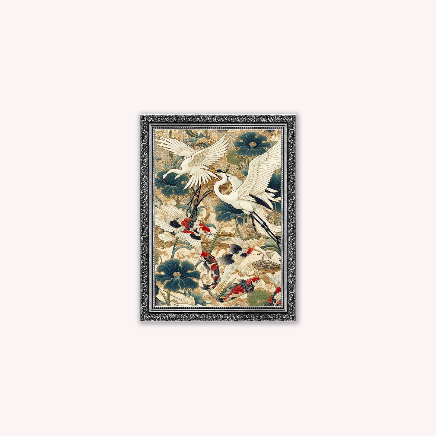 Luxury Velvet Art Print - Orient 1 Framed Wall Art