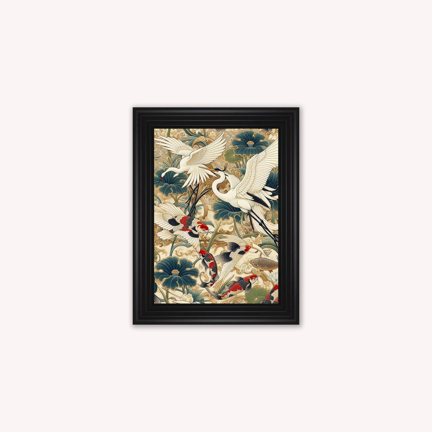 Luxury Velvet Art Print - Orient 1 Framed Wall Art