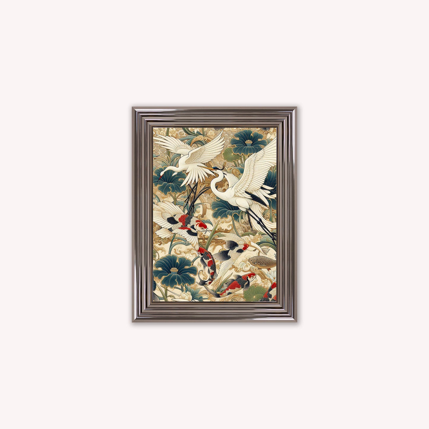 Luxury Velvet Art Print - Orient 1 Framed Wall Art