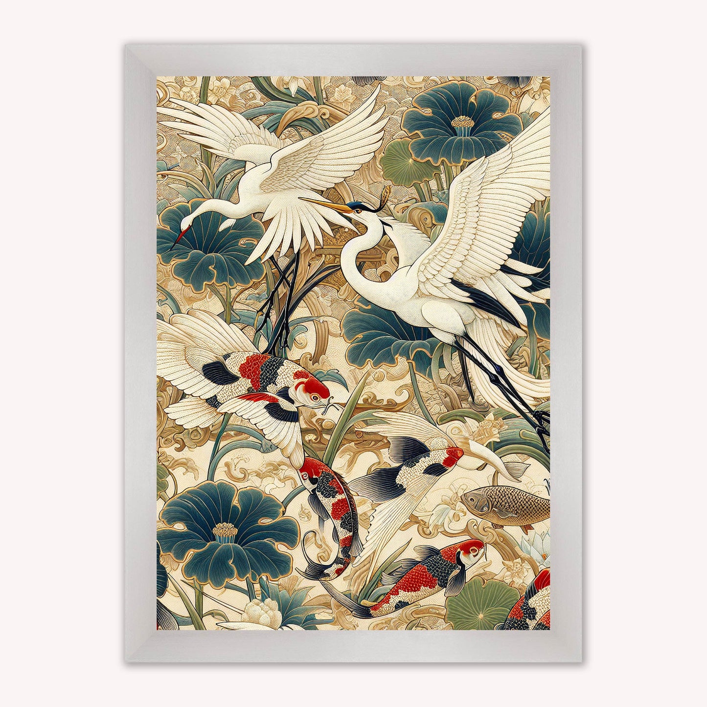 Luxury Velvet Art Print - Orient 1 Framed Wall Art