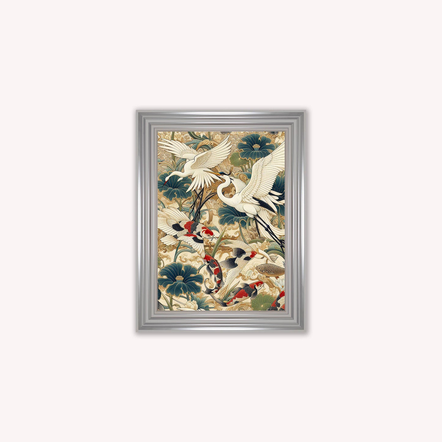 Luxury Velvet Art Print - Orient 1 Framed Wall Art