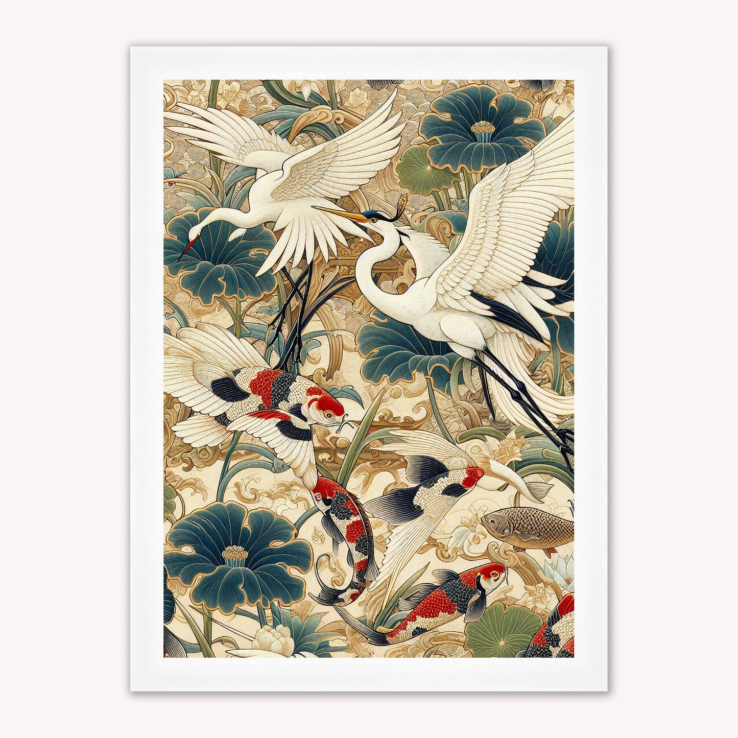 Luxury Velvet Art Print - Orient 1 Framed Wall Art