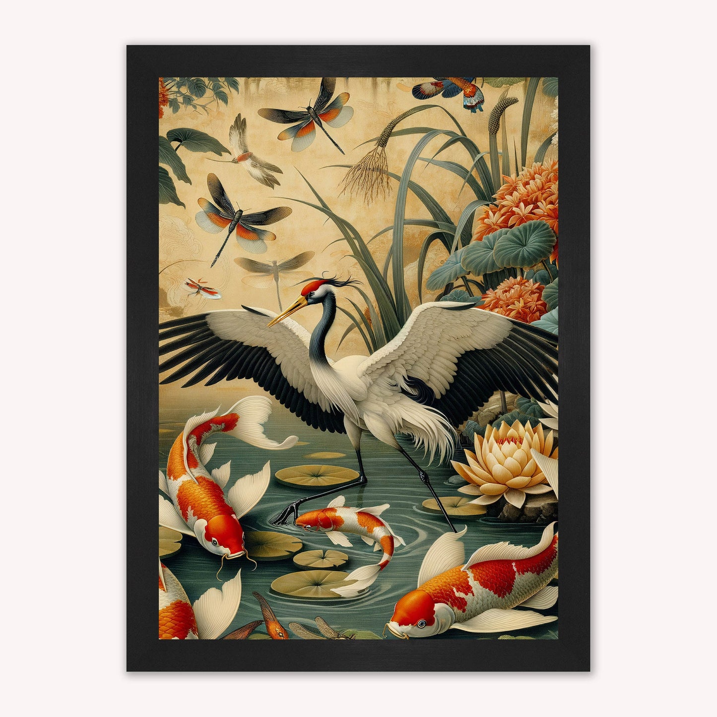 Luxury Velvet Art Print - Orient 2 Framed Wall Art