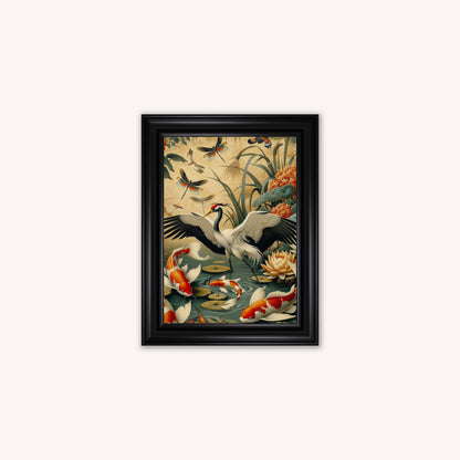 Luxury Velvet Art Print - Orient 2 Framed Wall Art
