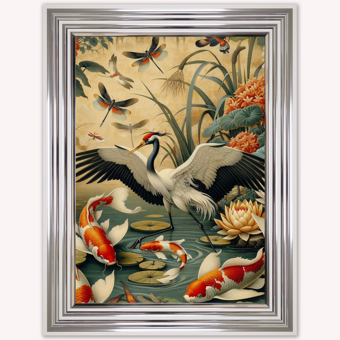 Luxury Velvet Art Print - Orient 2 Framed Wall Art