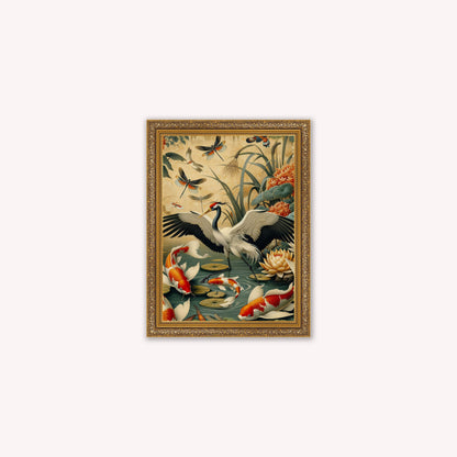 Luxury Velvet Art Print - Orient 2 Framed Wall Art