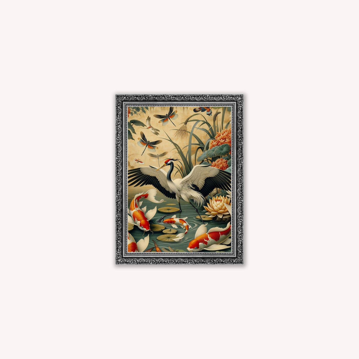 Luxury Velvet Art Print - Orient 2 Framed Wall Art