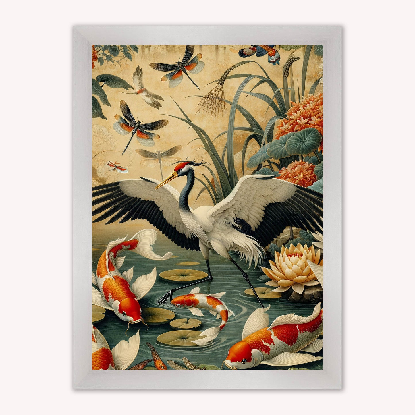 Luxury Velvet Art Print - Orient 2 Framed Wall Art