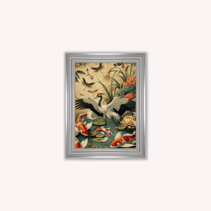 Luxury Velvet Art Print - Orient 2 Framed Wall Art
