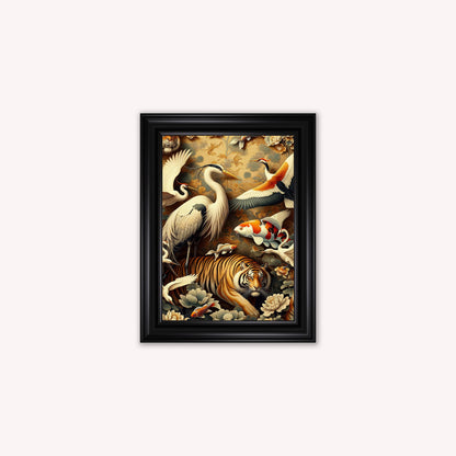 Luxury Velvet Art Print - Orient 3 Framed Wall Art