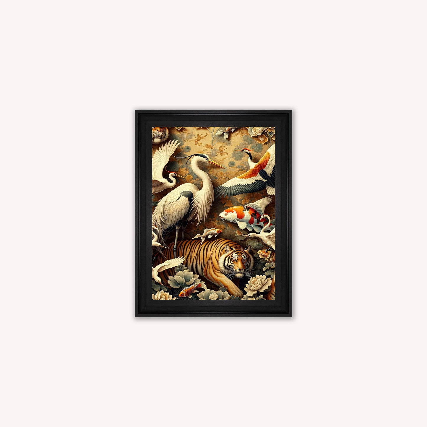 Luxury Velvet Art Print - Orient 3 Framed Wall Art