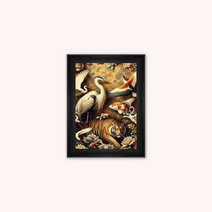 Luxury Velvet Art Print - Orient 3 Framed Wall Art